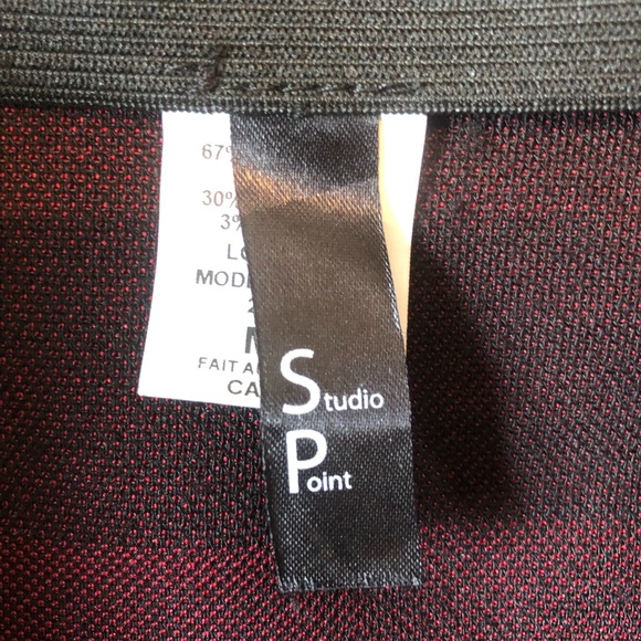 Black and Red Buffalo Plaid Skirt - Picture 4 of 4